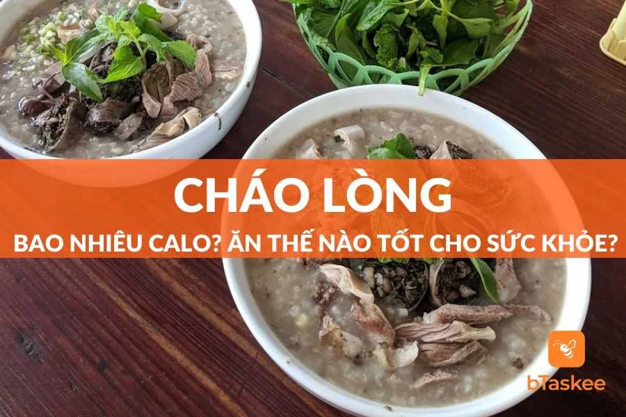 Lượng calo trong cháo lòng