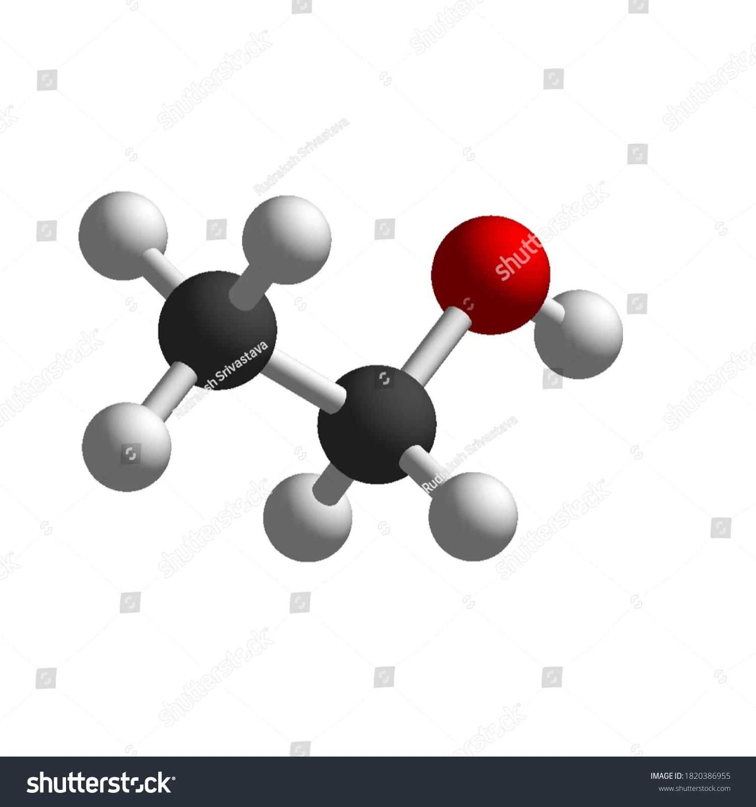 Mô hình cấu trúc Ethanol