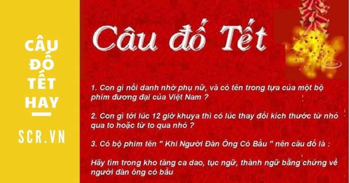 Câu đố hay