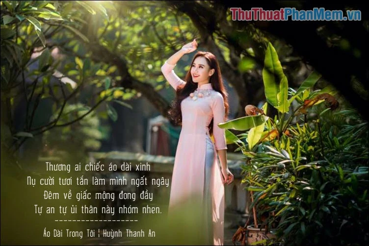 Chiếc áo dài trong thơ ca