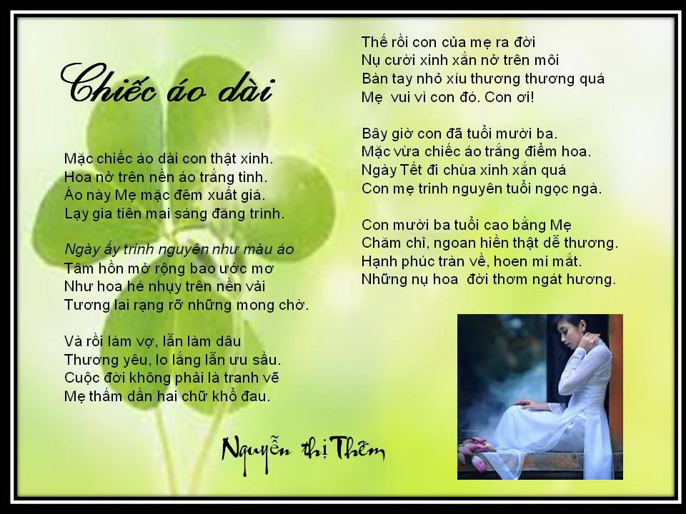 Áo dài trong cuộc sống