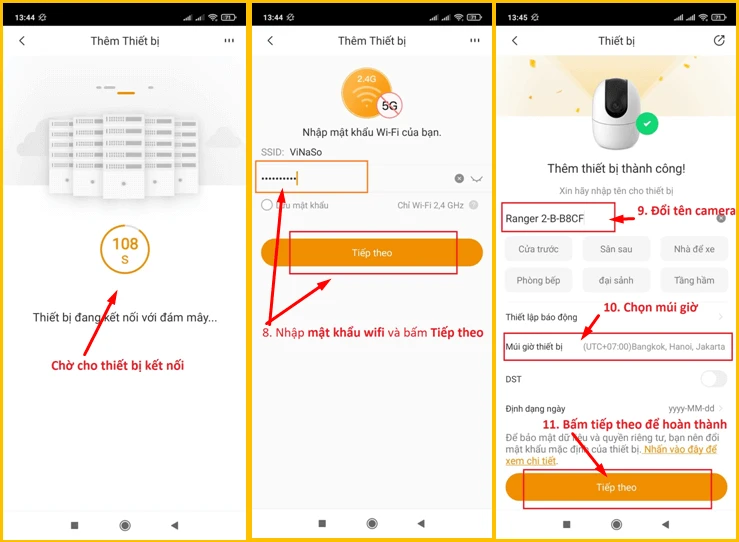Hướng dẫn cài đặt camera Imou xem qua mạng