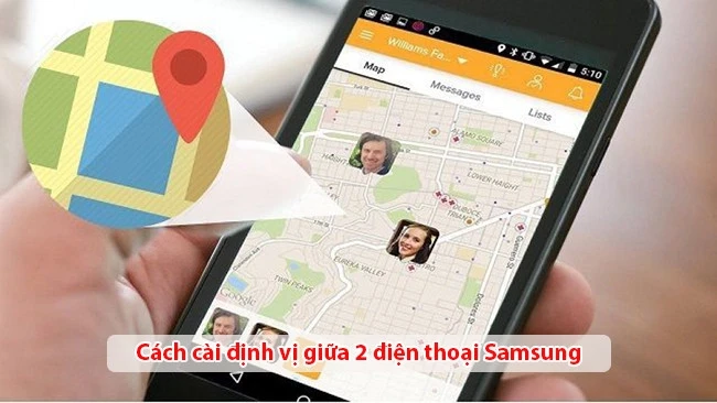 Chia sẻ vị trí qua Google Maps