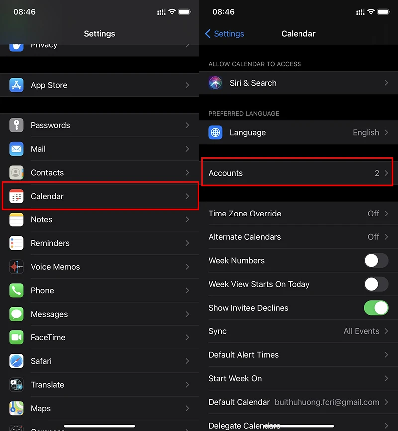 Hướng dẫn cài đặt lịch âm trên iPhone