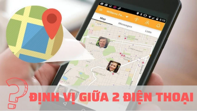 Tính năng định vị trên điện thoại