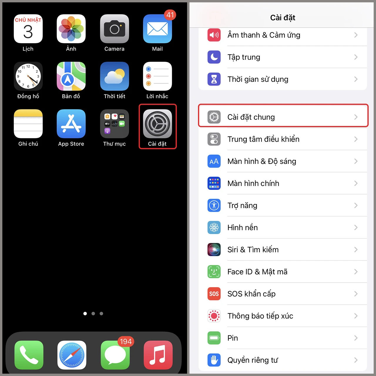 Khôi phục cài đặt gốc iPhone