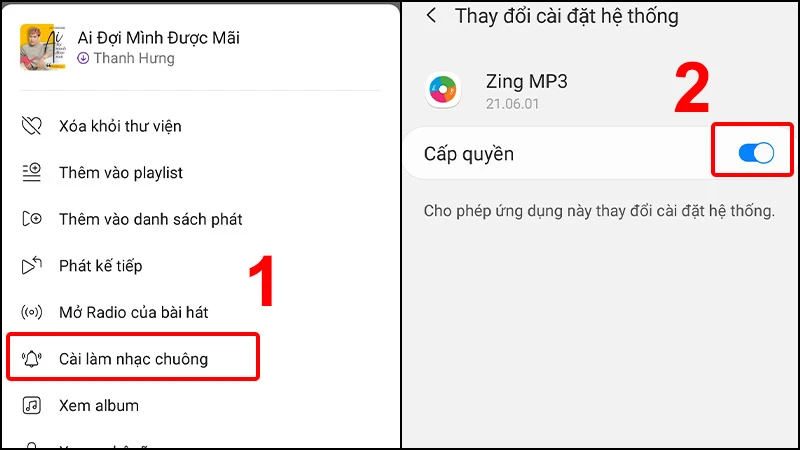Cách cài nhạc chuông từ ứng dụng Ringtone Maker