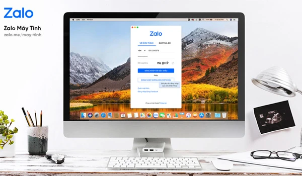 Quét mã QR đăng nhập Zalo