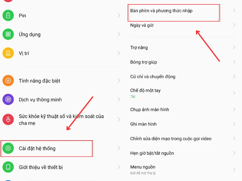Cài đặt bàn phím tiếng Việt có dấu | Ảnh minh họa