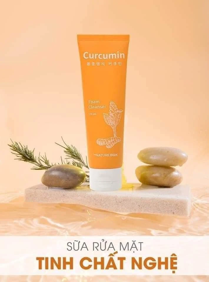 Sữa rửa mặt tinh bột nghệ Foam Cleanser Curcumin