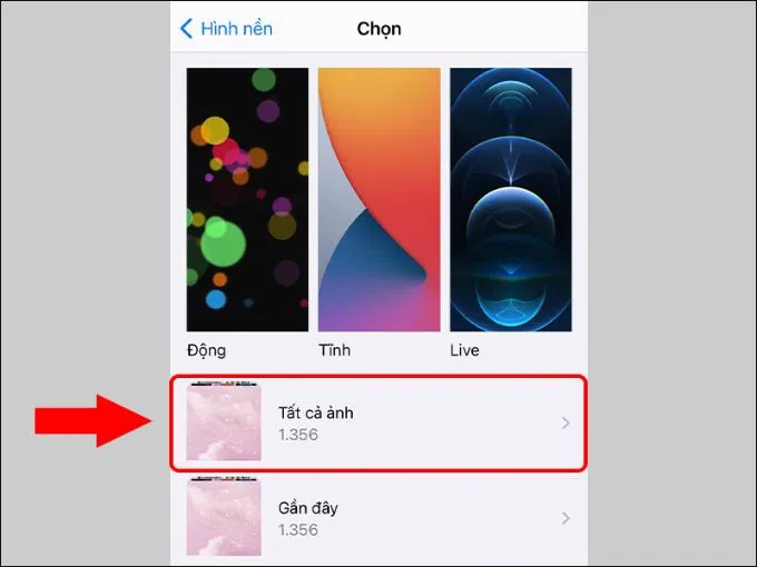 Hướng dẫn cài đặt hình nền trên iPhone