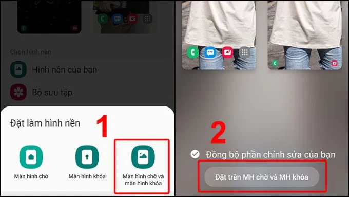 Hướng dẫn cài đặt hình nền trên Android