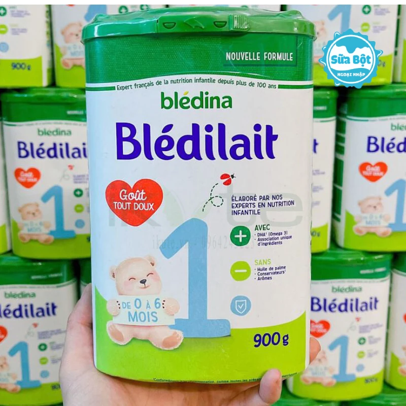 Sữa Bledilait số 1 - 900g nội địa Pháp (Dành cho trẻ 0-6 tháng tuổi)