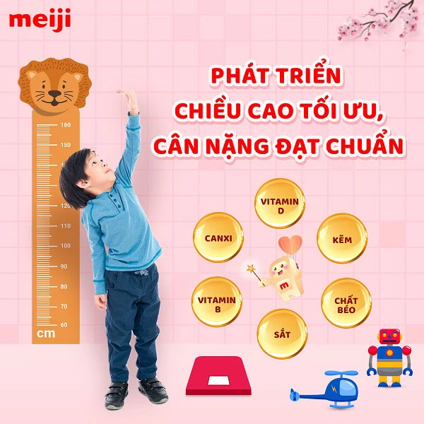 Sữa công thức Meiji 0-1 tuổi nội địa Nhật Bản lon 800g - suachobeyeu.vn