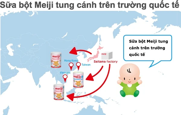 Hướng dẫn cách pha Sữa Meiji Infant Formula 800g nhập khẩu, 0-1 tuổi