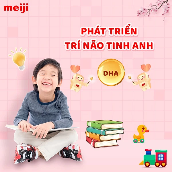 Sữa công thức Meiji 0-1 tuổi nội địa Nhật Bản lon 800g - suachobeyeu.vn