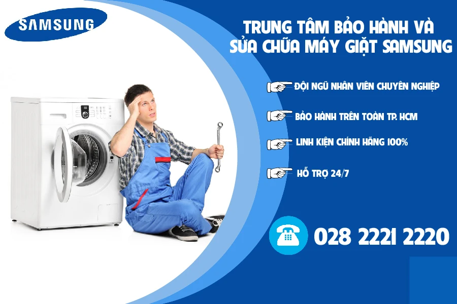 Trung tâm sửa máy giặt Samsung tại nhà uy tín giá rẻ