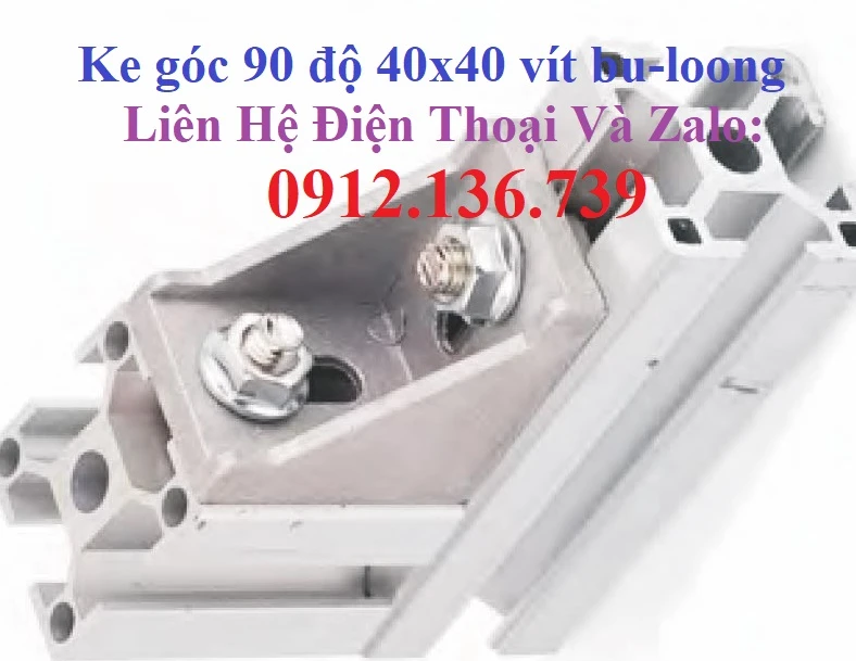 Thanh nhôm định hình 40×40