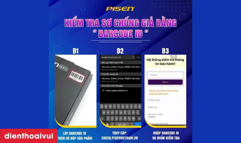 Thay pin iPhone 11 dung lượng siêu cao chính hãng Pisen