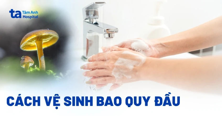 Hướng dẫn cách vệ sinh bao quy đầu đúng chuẩn kỹ thuật an toàn