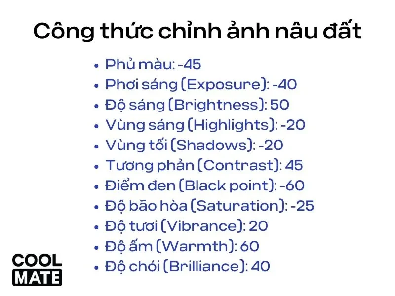 15 công thức chỉnh ảnh trên Iphone không cần app cực đơn giản