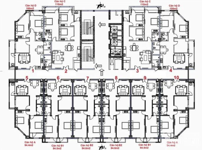 Chung cư Học viện Quốc Phòng - Ngõ 20 Hoàng Quốc Việt