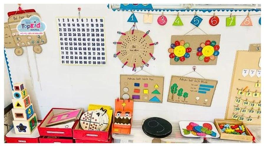 10 Ý tưởng trang trí góc STEAM mầm non độc đáo, ấn tượng