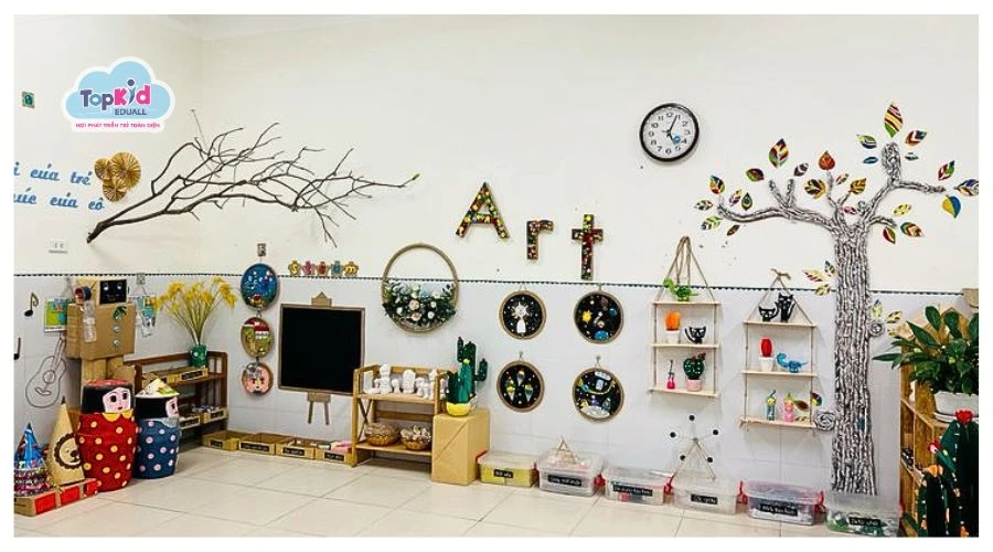 10 Ý tưởng trang trí góc STEAM mầm non độc đáo, ấn tượng