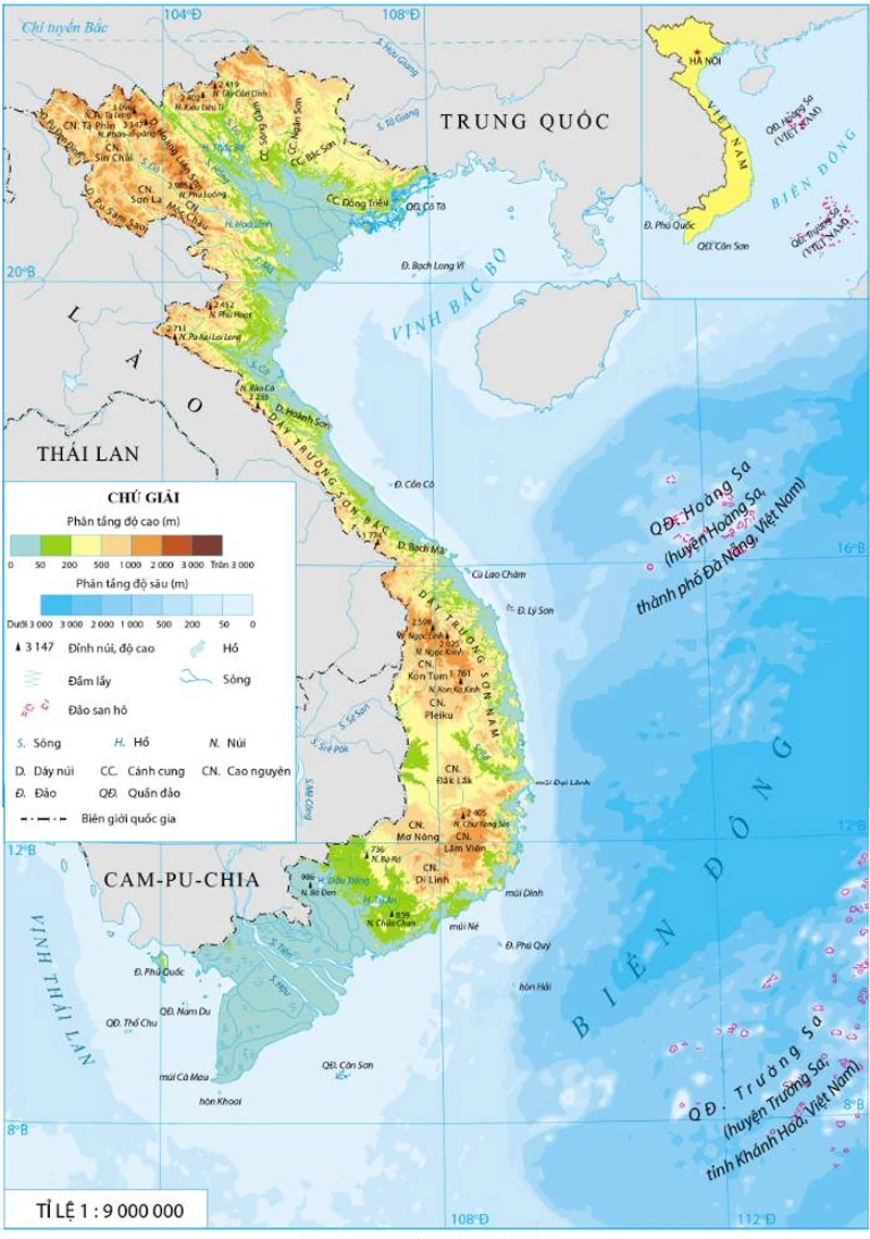 Bản Đồ Hành Chính Việt Nam Và Bản Đồ 63 Tỉnh Thành VN