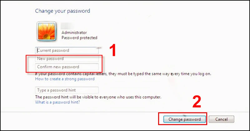Cách thay đổi mật khẩu máy tính Windows 10, 7 đơn giản, nhanh chóng - Thegioididong.com