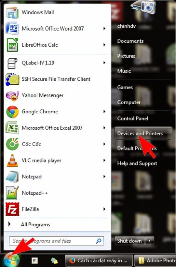 Cách kết nối máy in với Windows 7 đơn giản và hiệu quả