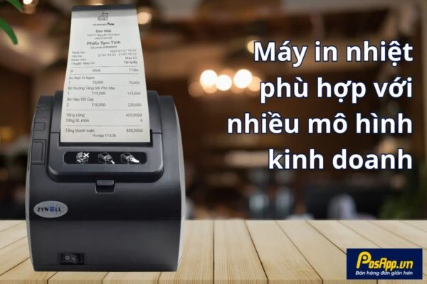 Máy in nhiệt - Máy in bill chính hãng - Bảo hành 12 tháng