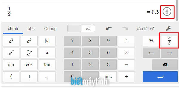 Máy tính CASIO online miễn phíMáy tính giải toán từ cơ bản đến nâng cao