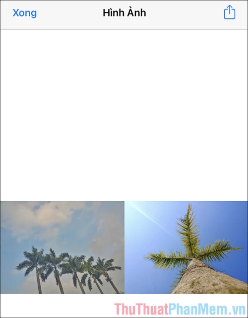 Bí quyết ghép ảnh trực tiếp trên iPhone, iPad không cần ứng dụng