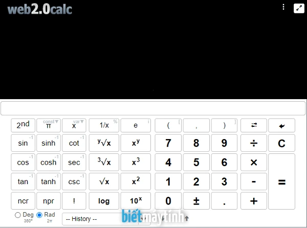 Máy tính CASIO online miễn phíMáy tính giải toán từ cơ bản đến nâng cao