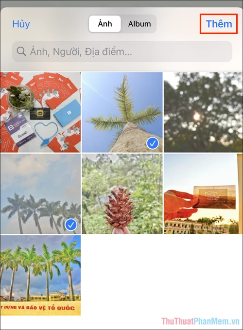 Bí quyết ghép ảnh trực tiếp trên iPhone, iPad không cần ứng dụng
