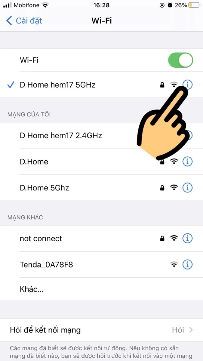 3 Cách xem mật khẩu Wifi đã lưu trên điện thoại iPhone