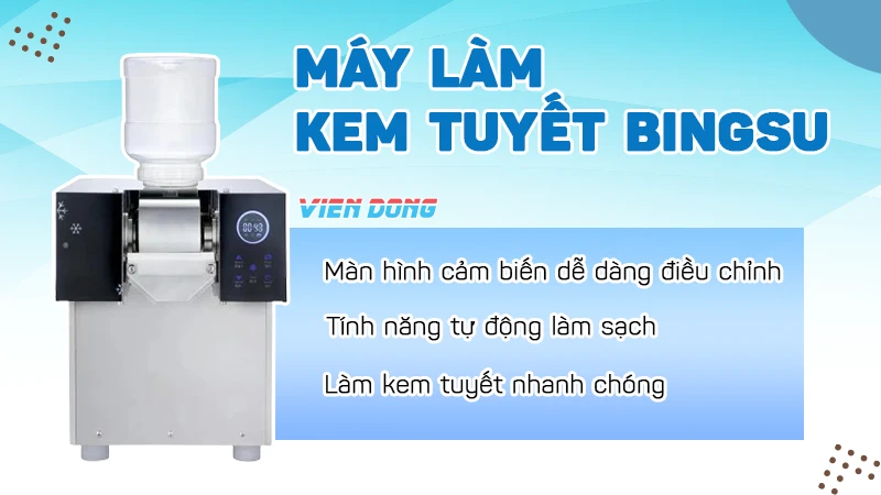 Giá máy làm kem tuyết Bingsu