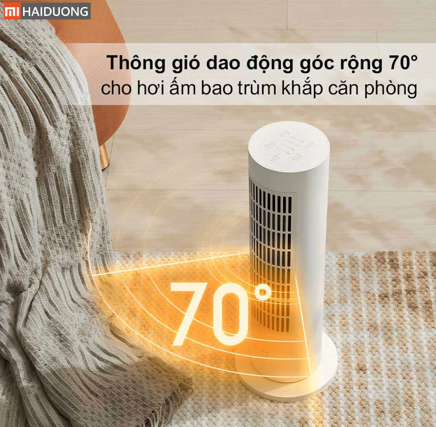 Máy sưởi gốm Xiaomi Smart Tower Heater Lite - Hàng Chính Hãng