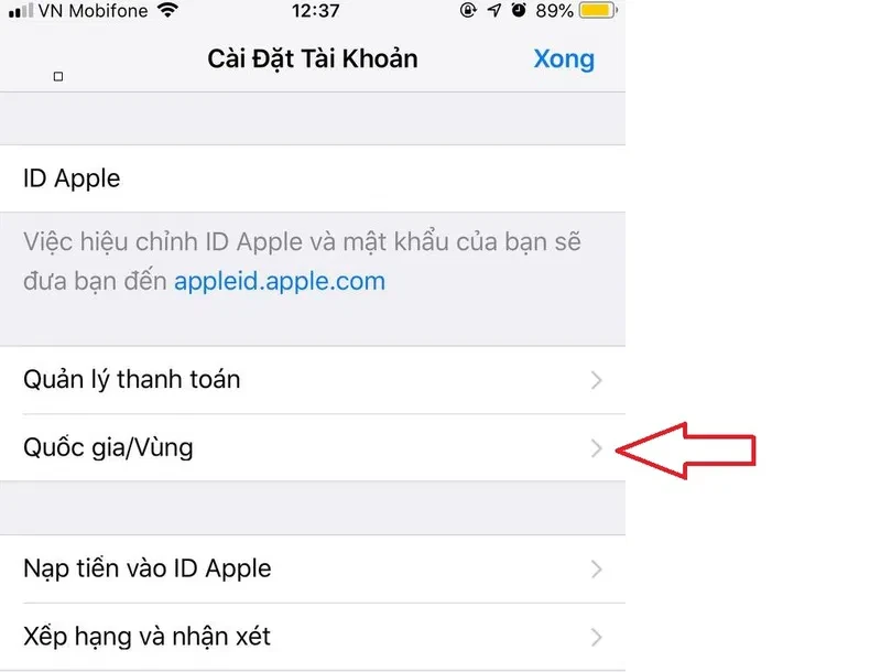 Hướng dẫn cách chuyển vùng iphone sang các nước khác cực dễ, hiệu quả