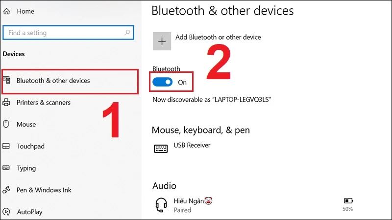 Cách kết nối Bluetooth với máy tính Windows nhanh, đơn giản