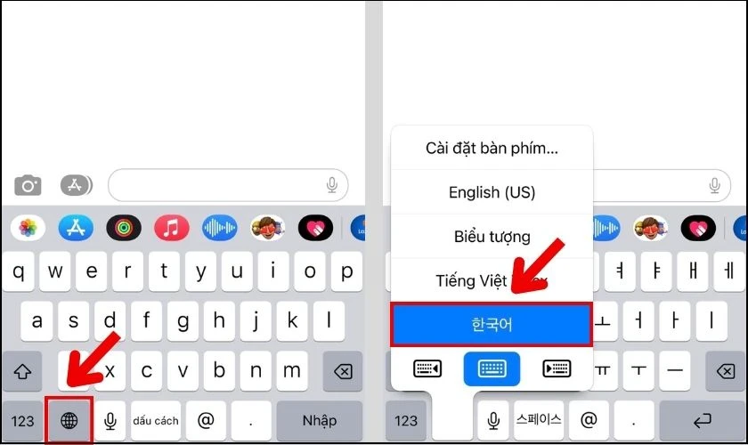 Cài đặt bàn phím iPhone tiếng Việt có số nhanh, đơn giản