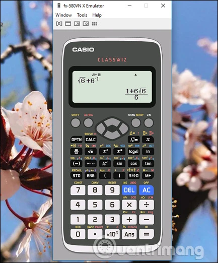 Cách giả lập CASIO FX-580VN X trên máy tính, điện thoại