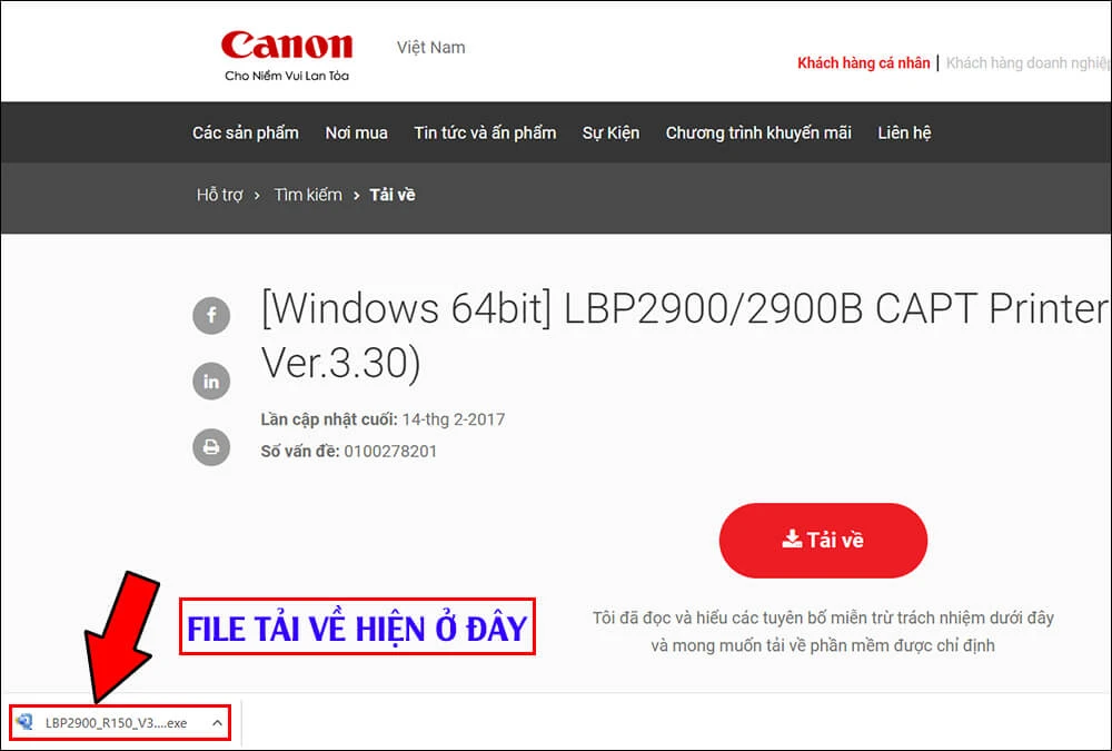 Cách cài đặt Driver máy in canon 2900 trên máy tính windows cực kì đơn giản