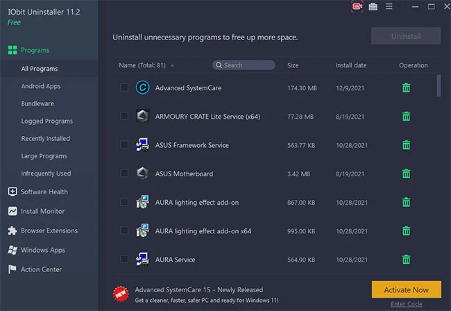 Phần mềm gỡ cài đặt tận gốc giúp bạn dọn dẹp hiệu quả