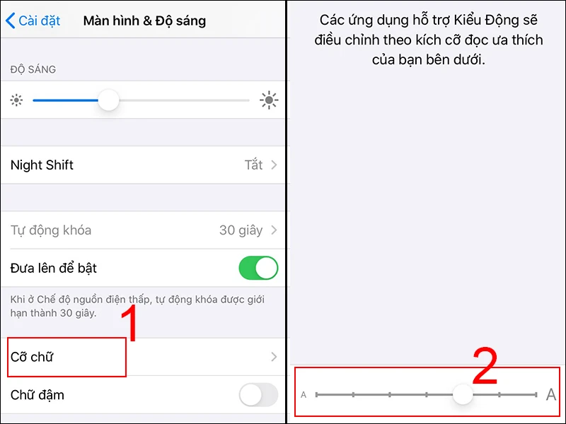 Hướng Dẫn Cài Đặt Cỡ Chữ Trên iPhone Đơn Giản