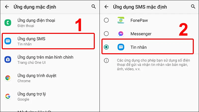 Hướng dẫn cài đặt tin nhắn sms trên điện thoại hiệu quả