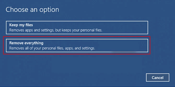 Hướng dẫn cài lại win 10 để cải thiện hiệu suất máy tính