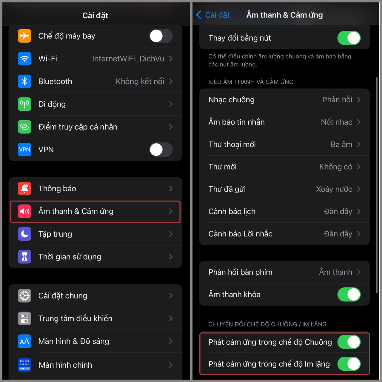 Hướng dẫn cài đặt rung iphone đơn giản và hiệu quả